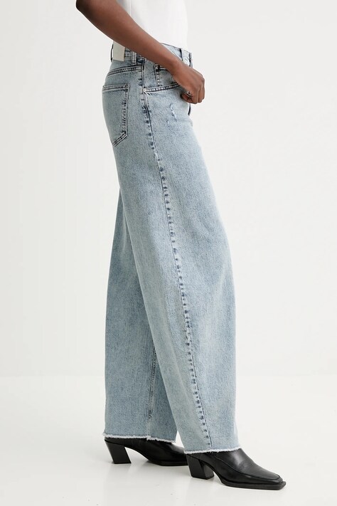 Gestuz jeansy damskie high waist 10910385