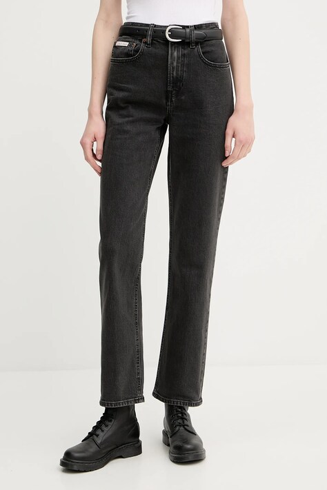 Джинси Calvin Klein Jeans висока посадка LV047B909G