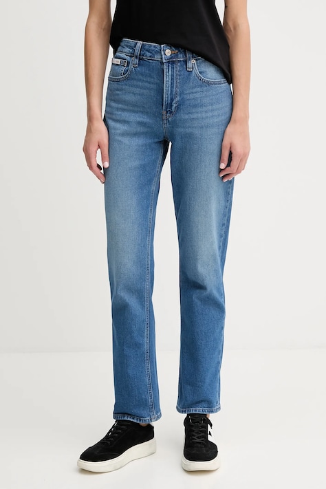 Calvin Klein Jeans jeansy damskie high waist LV047B913G
