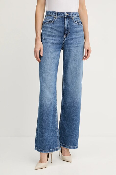 BOSS Orange jeansy damskie high waist 50542442