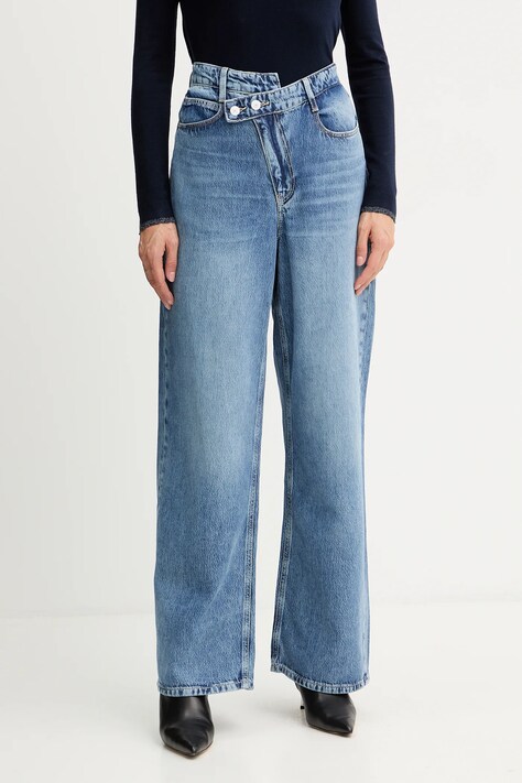 Kavbojke Guess GINA mornarsko modra barva, W5YA2G D5QKB