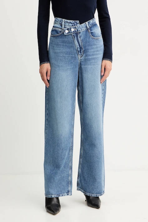 Guess jeans GINA culoarea bleumarin, W5YA2G D5QKB