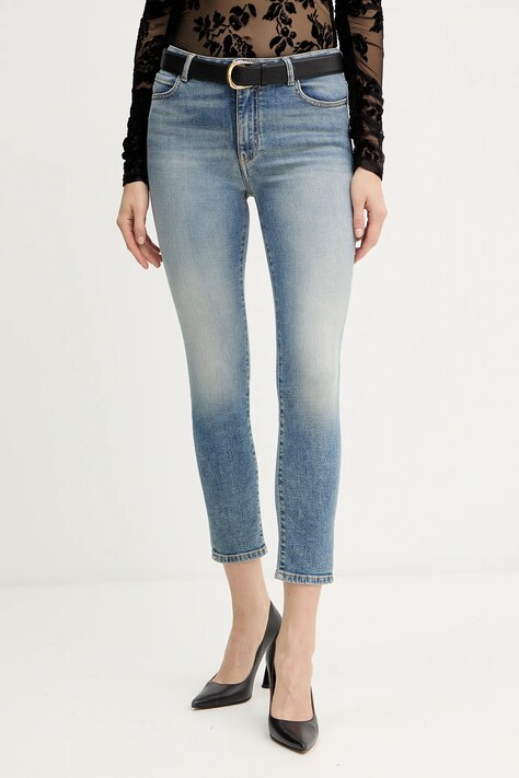 Pinko jeansy damskie kolor niebieski 100169 A2WT