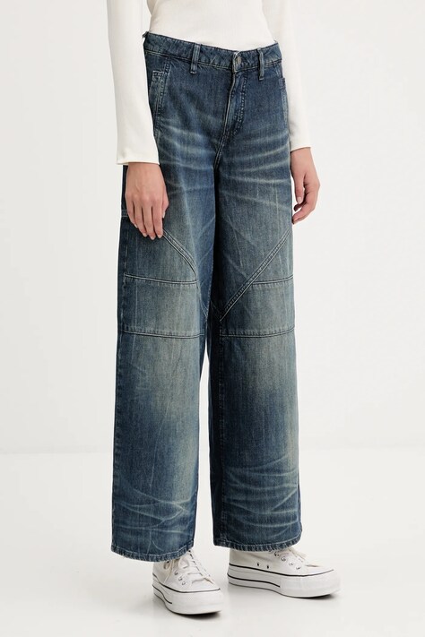 Guess Originals jeansy damskie medium waist W5YA2F D5R0D