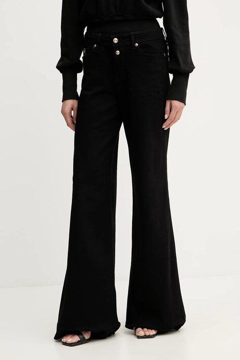 Versace Jeans Couture jeansy damskie kolor czarny 79HAB561 CDW00