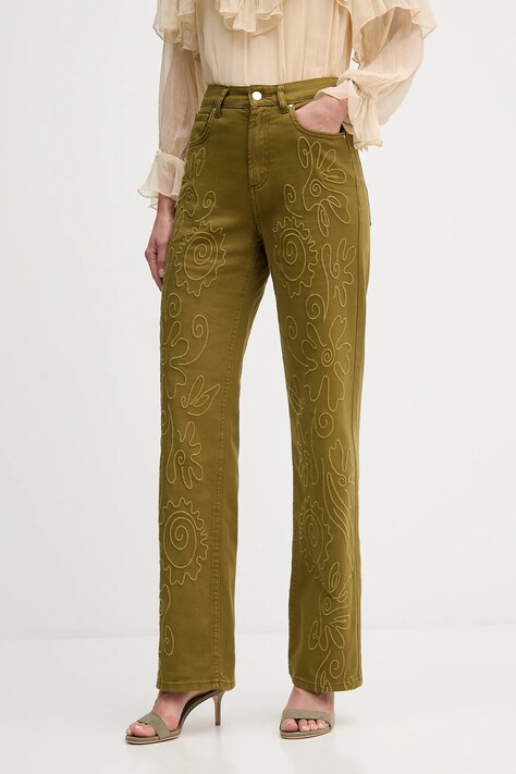 Hoss Intropia jeansy damskie high waist 8022172