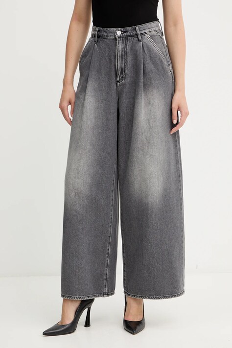 Džíny Armani Exchange dámské, šedá barva, XW000137 AF16086