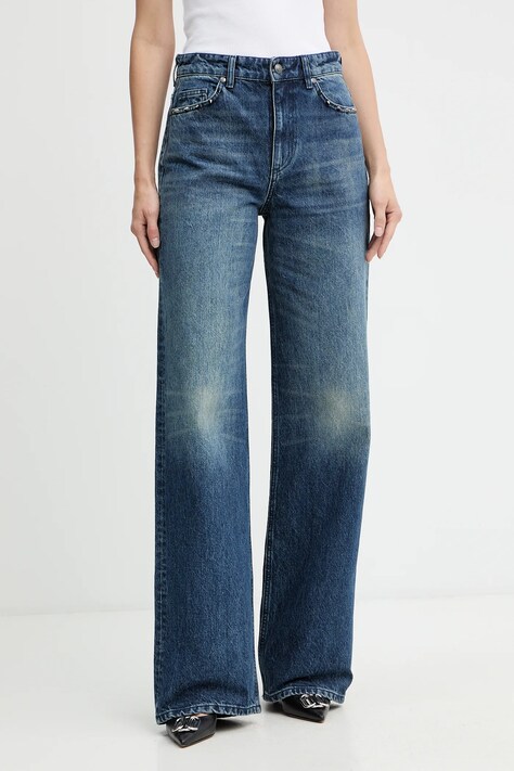 Just Cavalli jeansy damskie high waist 79PAB5T2 CDWAA