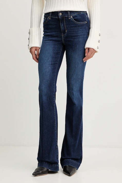 Traperice Liu Jo srednje visoki struk, UF5061.DS615