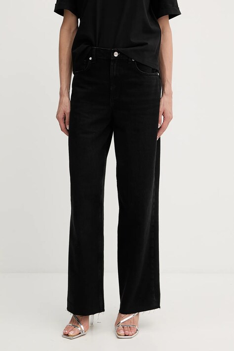 Liu Jo jeansy damskie kolor czarny UF5139.D0287