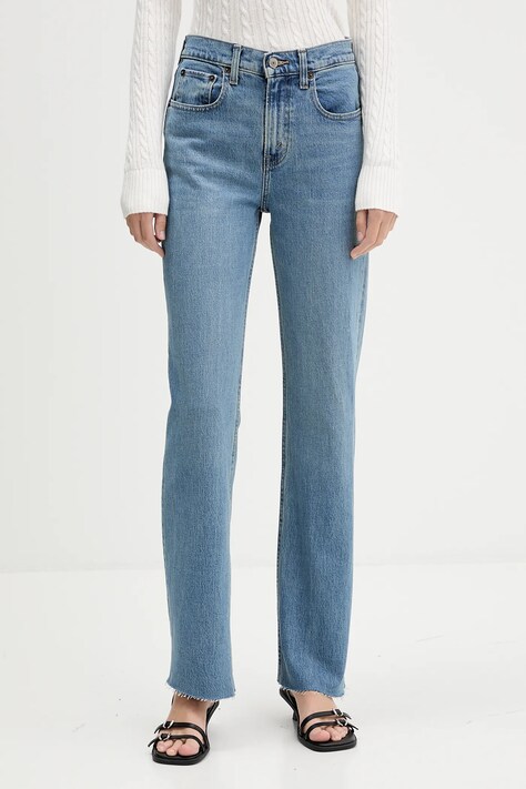 Abercrombie & Fitch jeansy damskie high waist KI155-5696-278