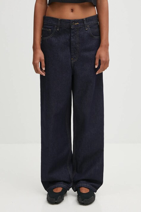 Carhartt WIP jeansy W' Brandon damskie high waist I035892.102