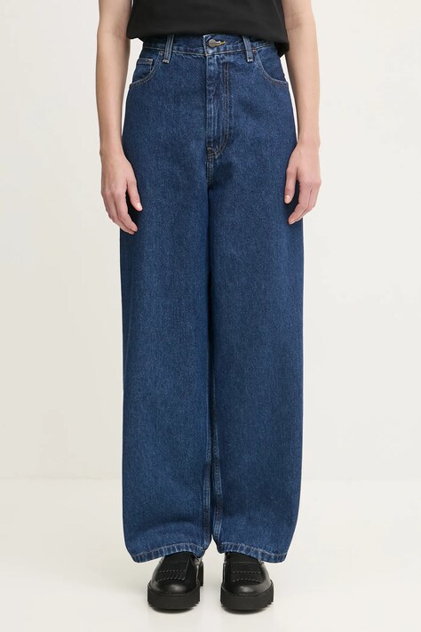 Carhartt WIP jeansy W' Brandon damskie high waist I035892.106