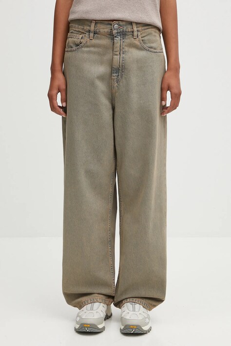 Carhartt WIP jeansy W' Brandon damskie high waist I035822.3FUGD