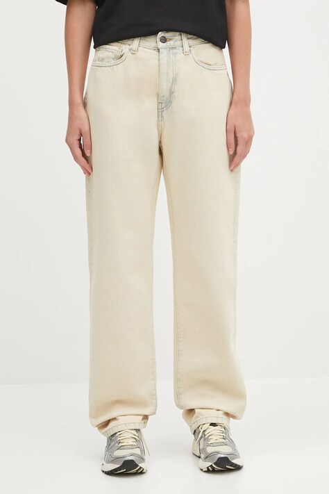 Carhartt WIP jeansy W' Noxon damskie high waist I031920.01SN