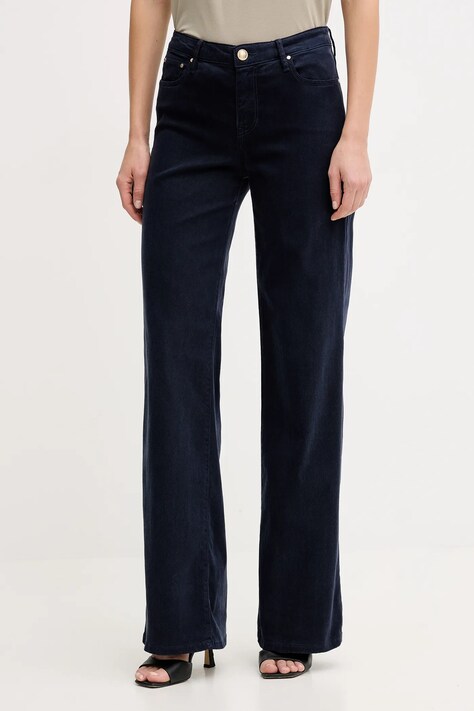 Guess jeansy damskie kolor granatowy W5BA96 WFQYB