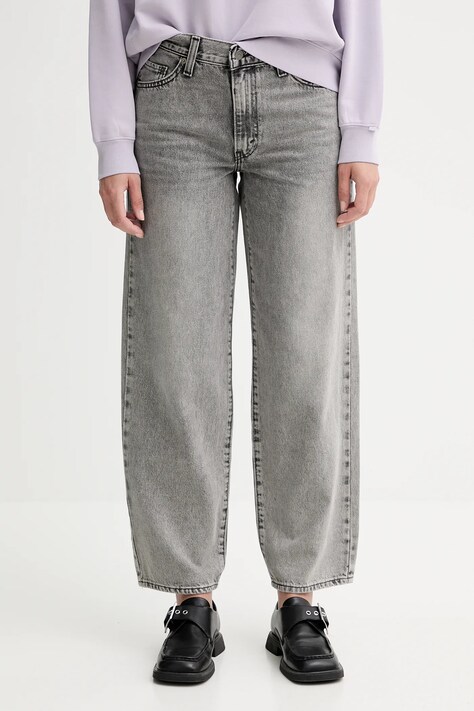 Levi's jeansy BAGGY DAD damskie high waist A3494.0076