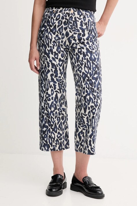 Gaudi jeansy damskie high waist 521BD25019