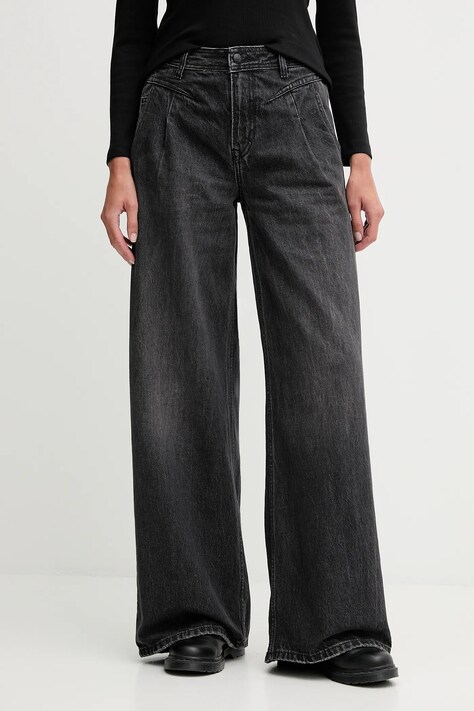 Pepe Jeans jeansy damskie kolor szary PL2050889