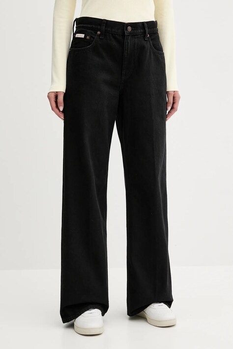 Calvin Klein Jeans jeansy damskie high waist LV047D713G