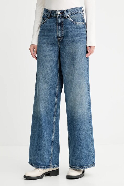 Rifle Tommy Hilfiger tmavomodrá farba, WW0WW46731