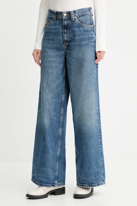 Rifle Tommy Hilfiger tmavomodrá farba, WW0WW46731