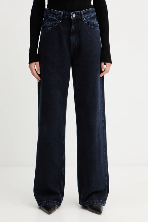 BOSS Orange jeans in cotone donna colore blu navy 50548454