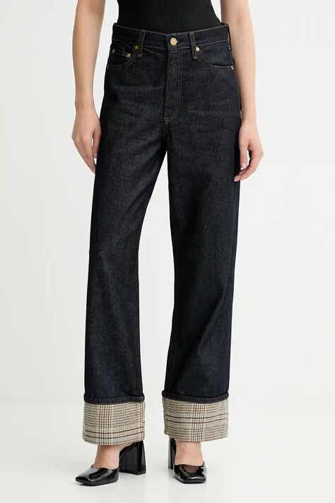 Rag & Bone jeansy damskie high waist RJ2225F1XTR