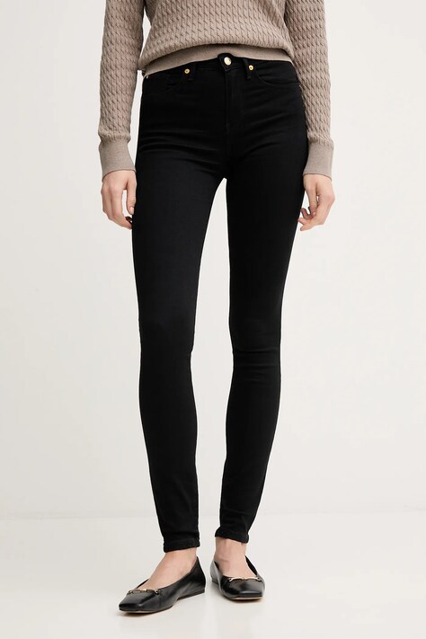 Tommy Hilfiger jeansy damskie kolor czarny WW0WW46720