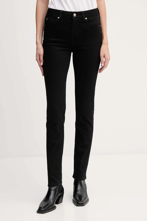 Tommy Hilfiger jeansy damskie kolor czarny WW0WW46725