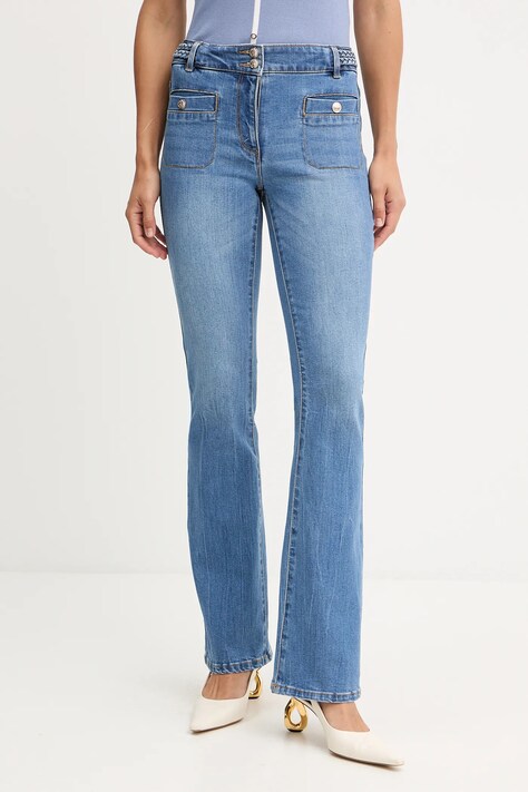 Morgan jeansy damskie medium waist PSASHA