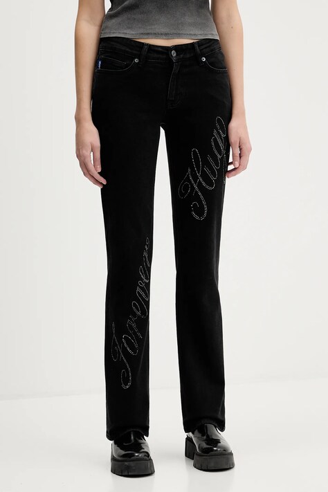 Hugo Blue jeansy damskie high waist 50546333