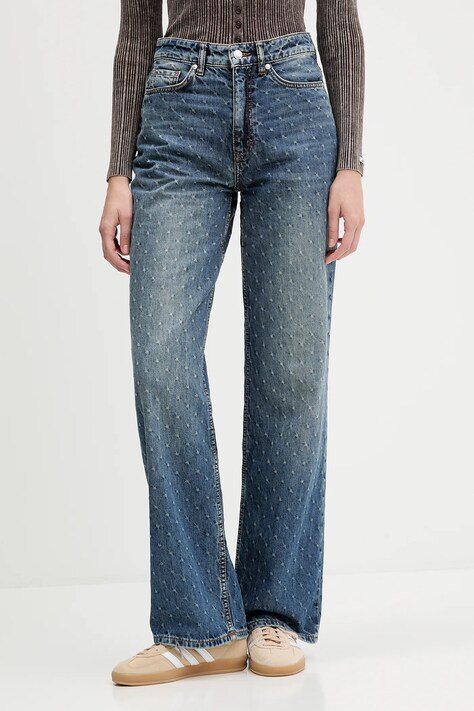 HUGO jeansy damskie high waist 50546502