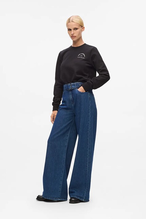 Karl Lagerfeld jeans culoarea bleumarin, A4W10092