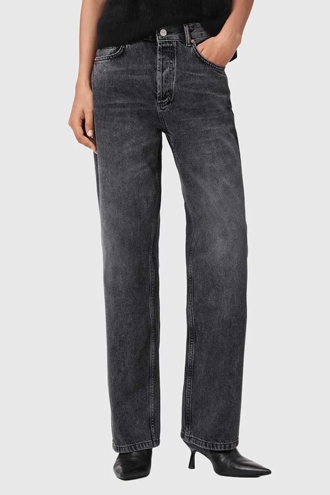 AllSaints jeansy BROOKLYN damskie high waist W014ED