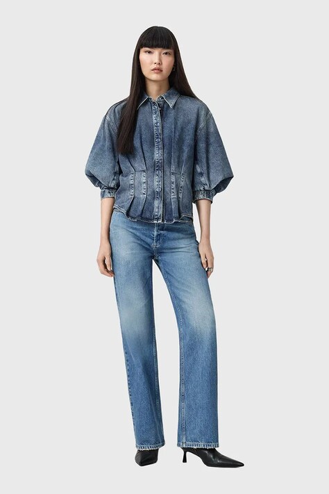 Джинсы AllSaints BROOKLYN высокая посадка W027ED
