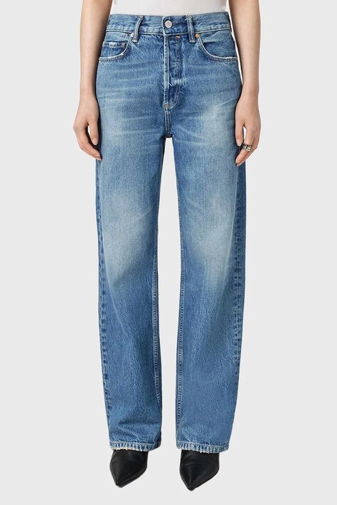AllSaints jeansy BROOKLYN damskie high waist W027ED