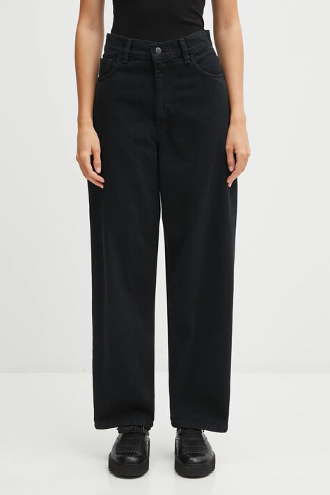 Carhartt WIP jeansy W' Brandon Pant damskie high waist I035892.01LF