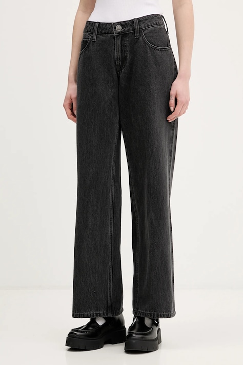 Hollister Co. jeansy damskie high waist KI355-5762-977