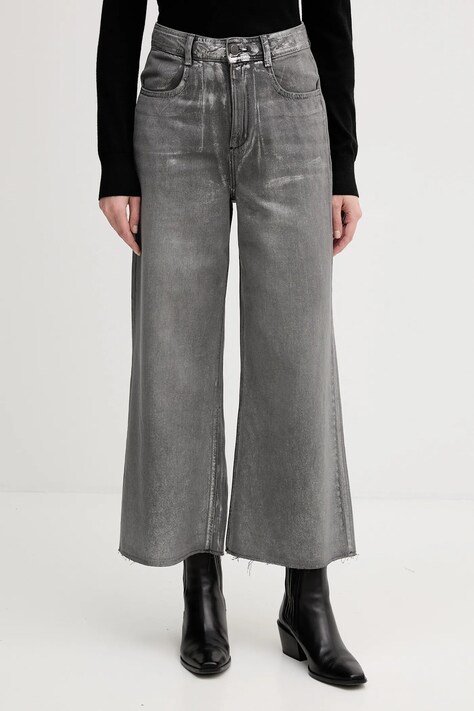 Τζιν παντελόνι United Colors of Benetton χρώμα: γκρι, 48UHDE02M