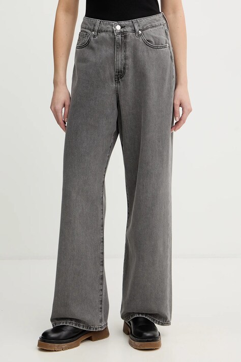 Lacoste jeansy damskie high waist HF0310