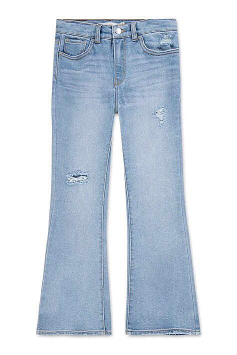 Levi's jeansy flare dziecięce BAGGY FLARE niebieskie 4EN382