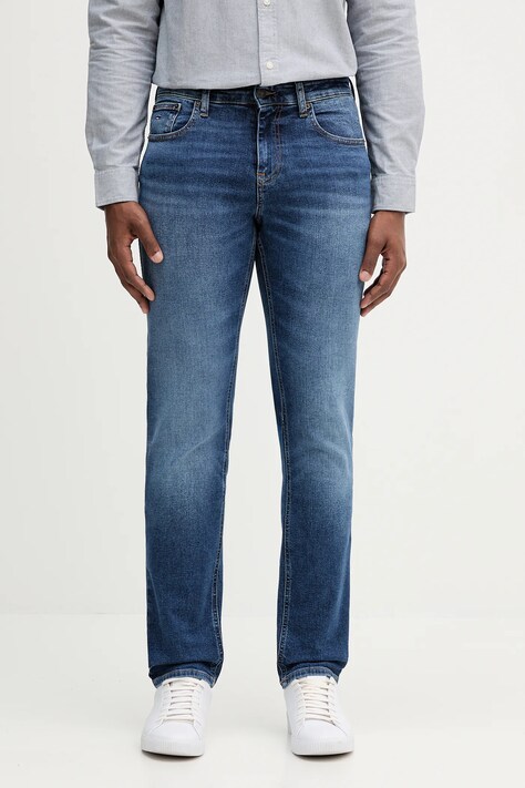Kavbojke Tommy Jeans mornarsko modra barva, DM0DM21238