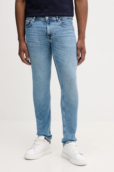 Guess jeansy FINNLEY męskie kolor niebieski M5BAS2 D0612