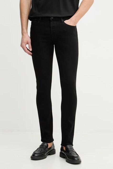 Emporio Armani jeansy slim fit męskie czarne EM000121 AF14119