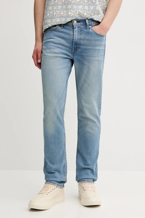 Levi's jeansy męskie kolor niebieski 04511