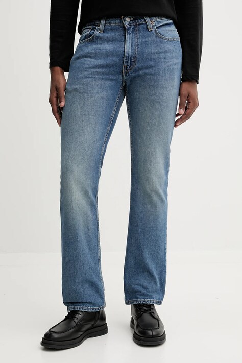 Levi's jeansy męskie kolor niebieski 05527