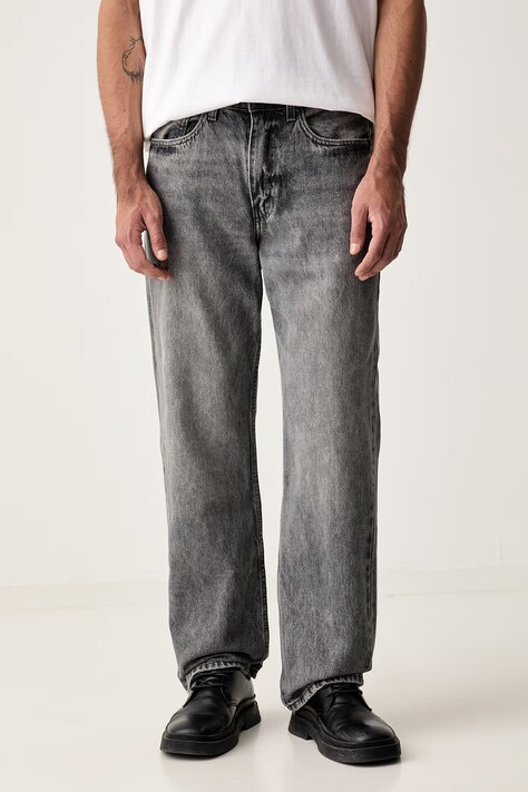 Levi's jeansy męskie 565 LOOSE STRAIGHT szare A7221