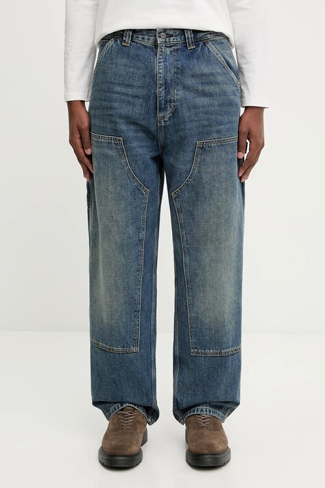 Carhartt WIP jeansy OG Double Knee męskie I035797.014L