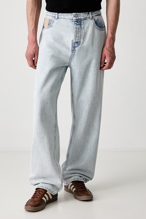 Drôle de Monsieur Le Jean DElavE relaxed fit jeans Men's blue PERM.BP199.CO123